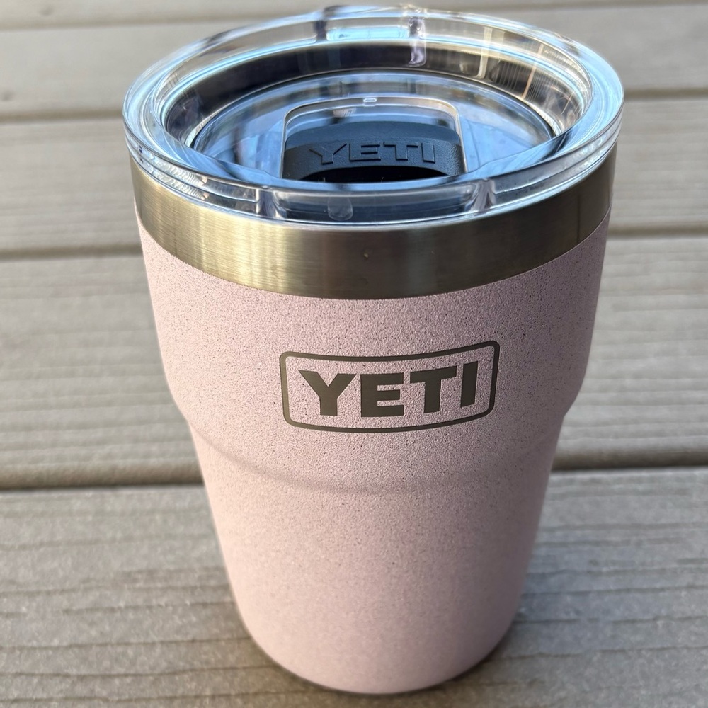 Yeti Cherry Blossom 16oz Rambler Coffee Tumbler